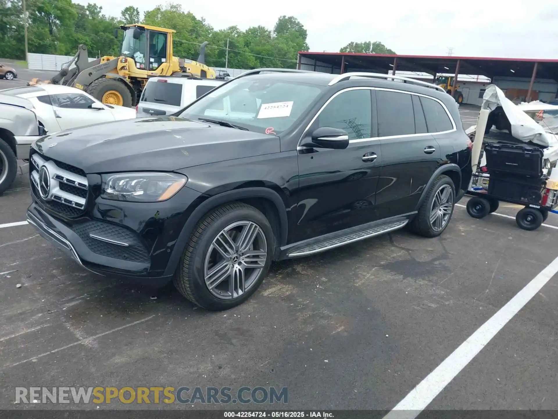 2 Photograph of a damaged car 4JGFF5KE7MA424253 MERCEDES-BENZ GLS 450 2021