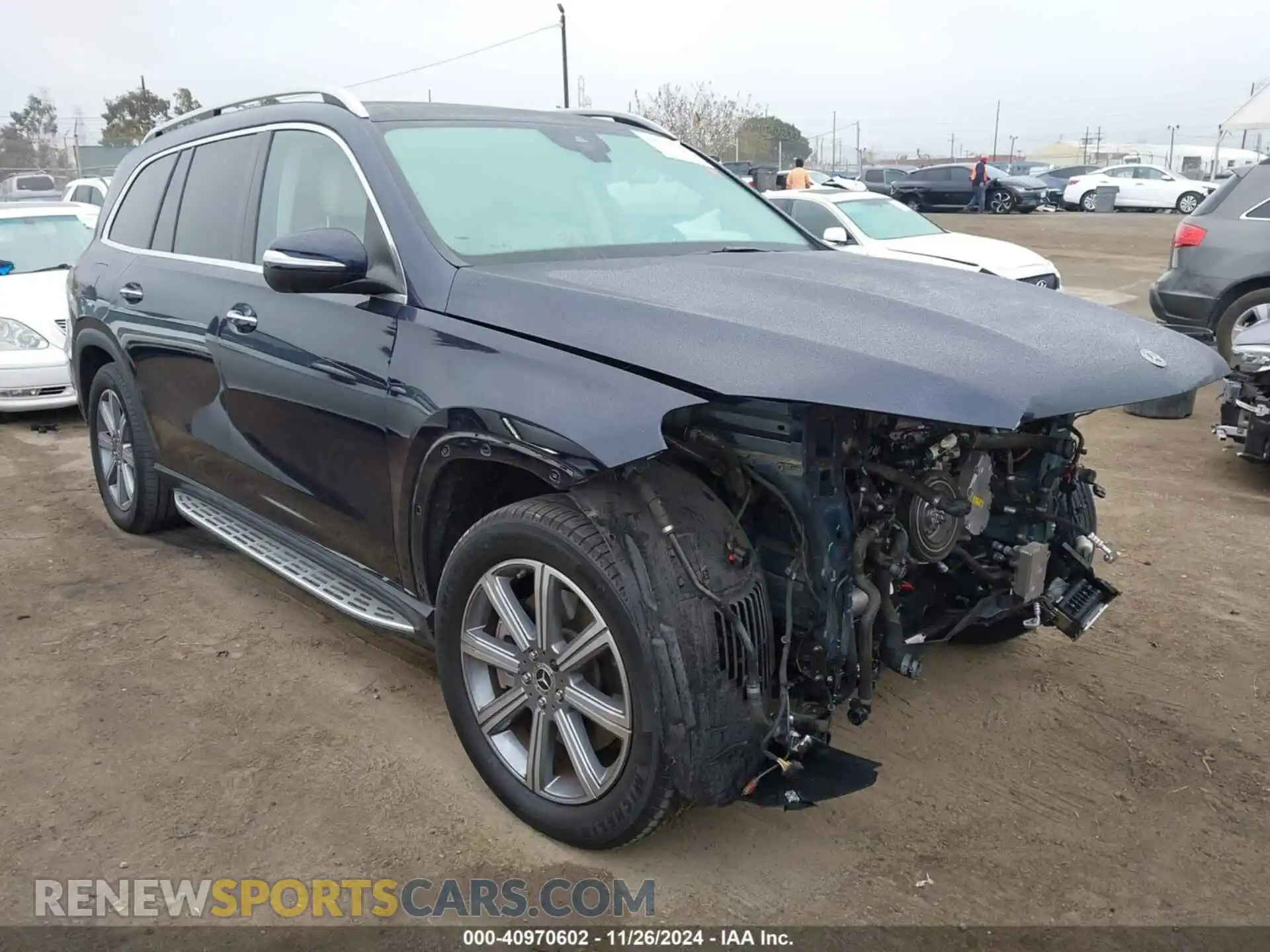 1 Photograph of a damaged car 4JGFF5KE9MA429373 MERCEDES-BENZ GLS 450 2021