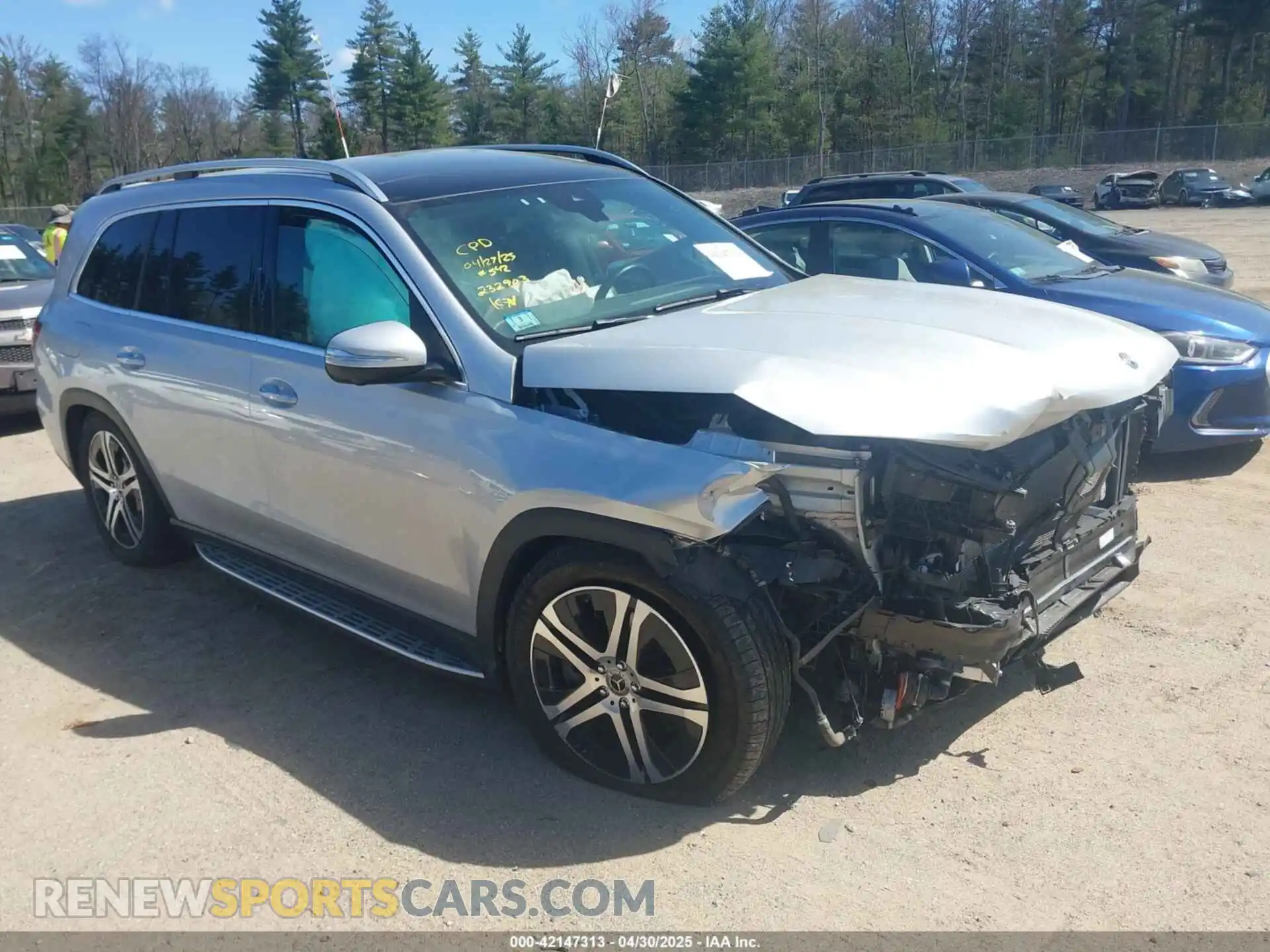 1 Photograph of a damaged car 4JGFF5KE9MA439143 MERCEDES-BENZ GLS 450 2021