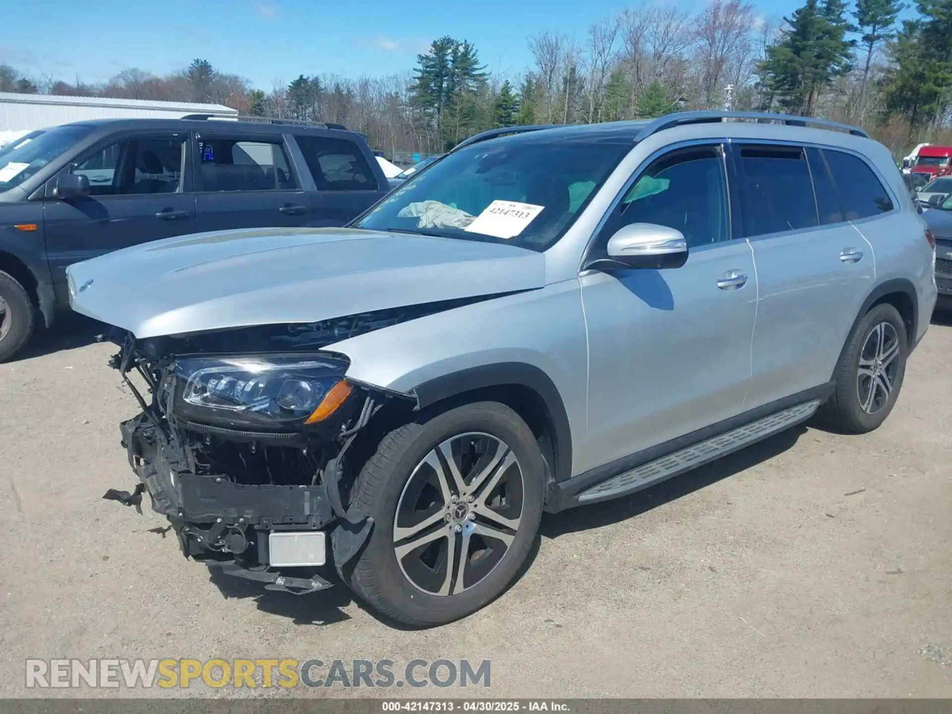 2 Photograph of a damaged car 4JGFF5KE9MA439143 MERCEDES-BENZ GLS 450 2021