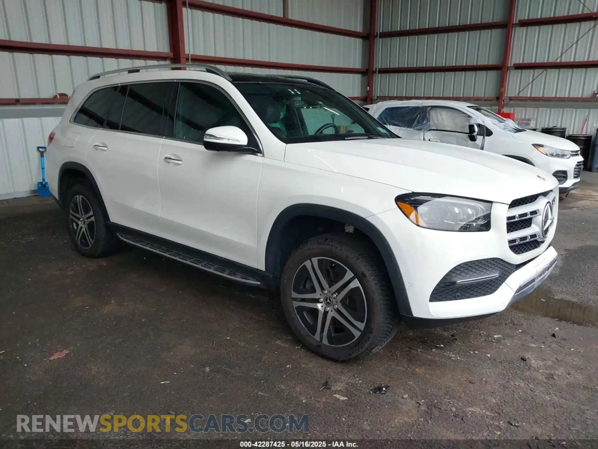 1 Photograph of a damaged car 4JGFF5KE9MA572260 MERCEDES-BENZ GLS 450 2021