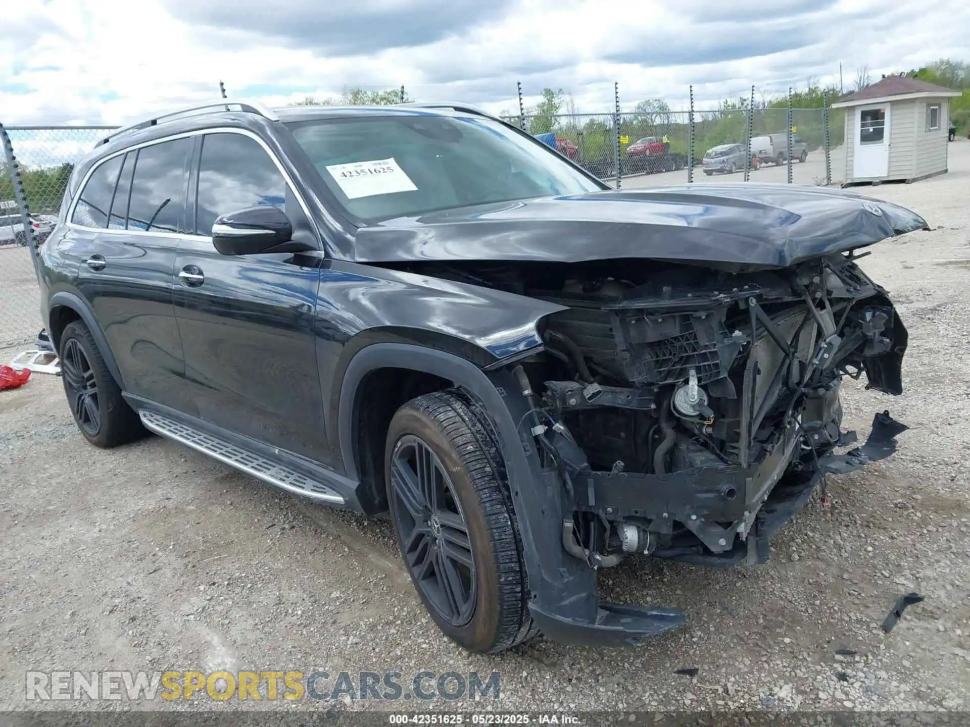 1 Photograph of a damaged car 4JGFF5KEXMA354814 MERCEDES-BENZ GLS 450 2021