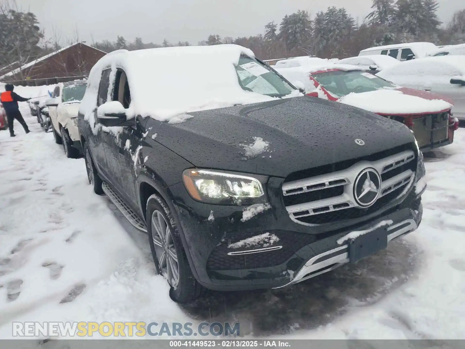 1 Photograph of a damaged car 4JGFF5KEXMA376571 MERCEDES-BENZ GLS 450 2021