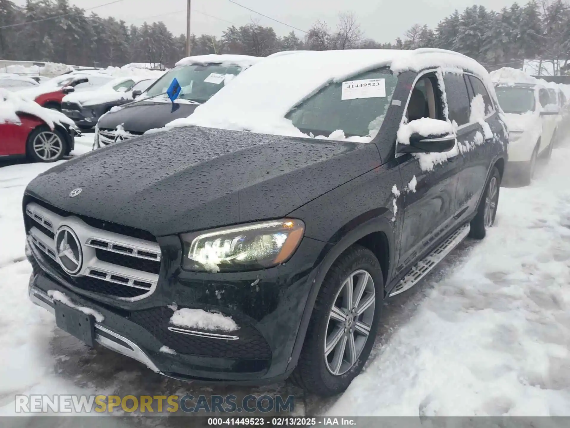 2 Photograph of a damaged car 4JGFF5KEXMA376571 MERCEDES-BENZ GLS 450 2021