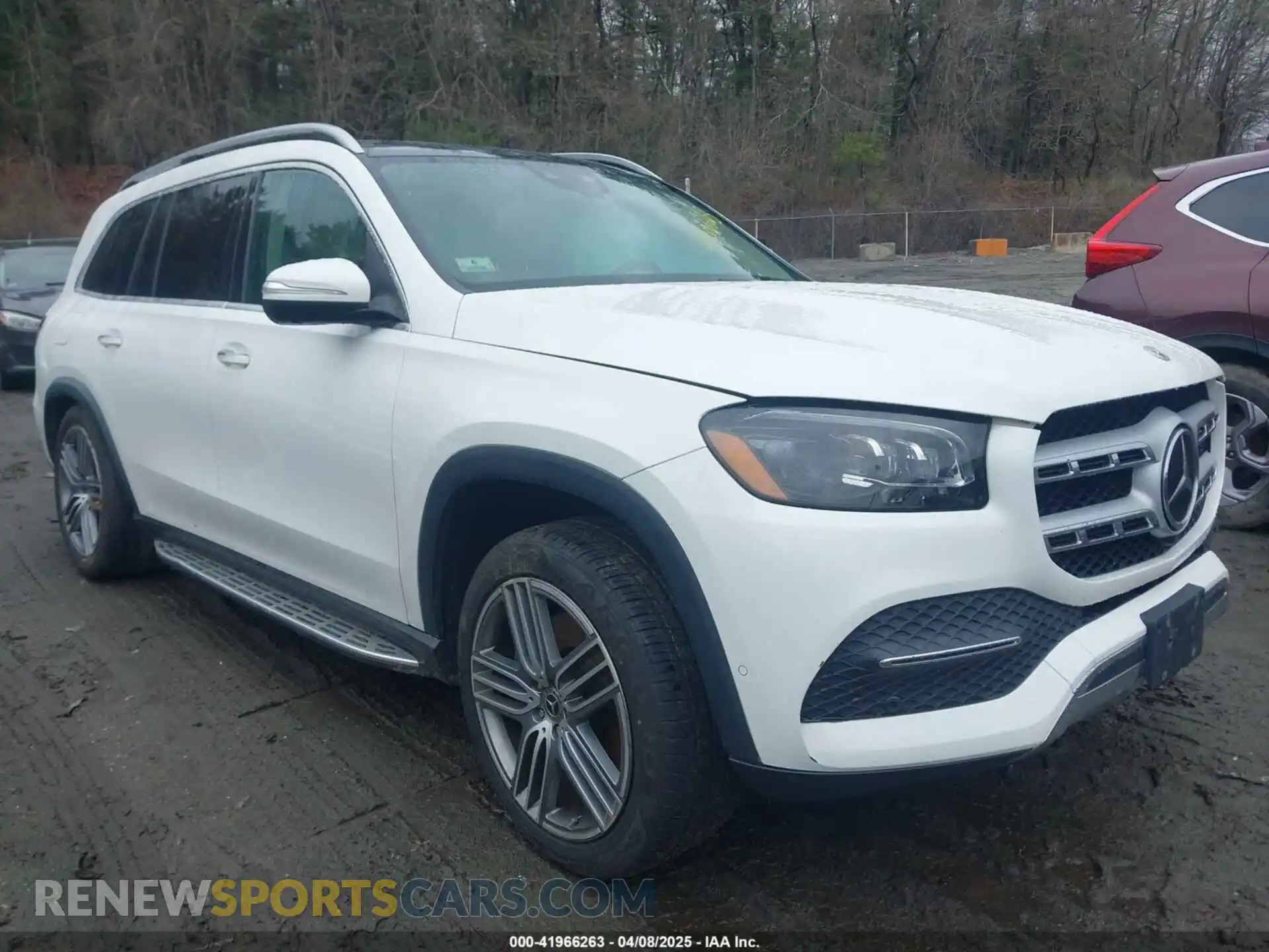 1 Photograph of a damaged car 4JGFF5KEXMA386713 MERCEDES-BENZ GLS 450 2021