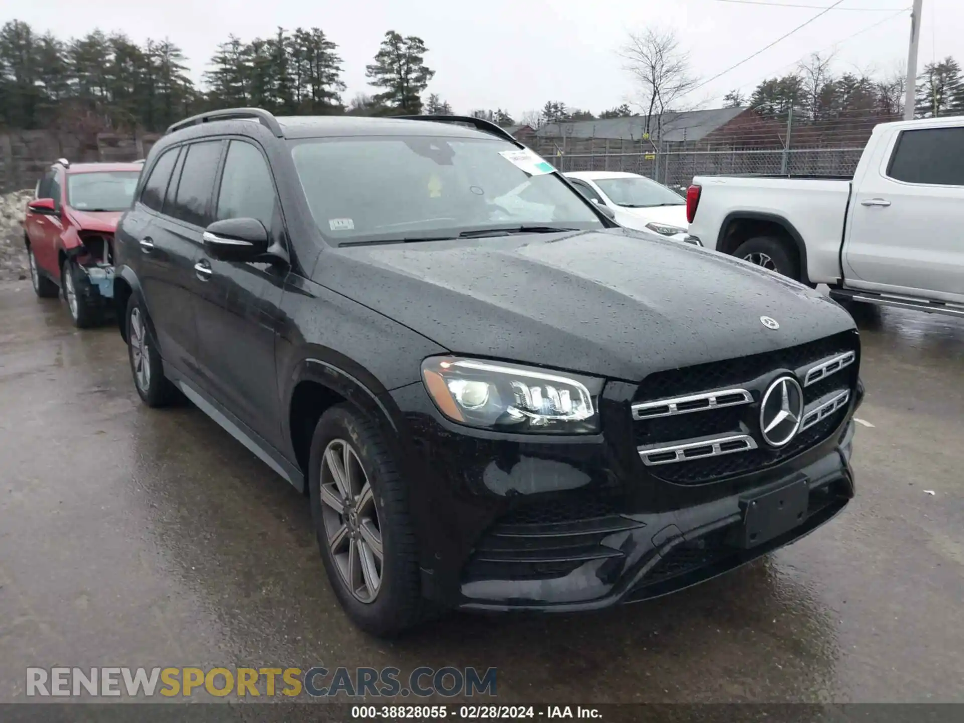 1 Photograph of a damaged car 4JGFF5KE3NA598970 MERCEDES-BENZ GLS 450 2022