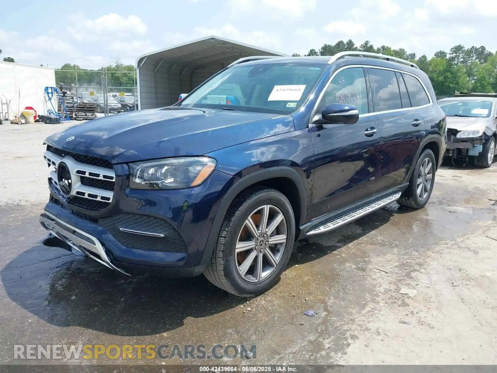 2 Photograph of a damaged car 4JGFF5KE7NA658975 MERCEDES-BENZ GLS 450 2022