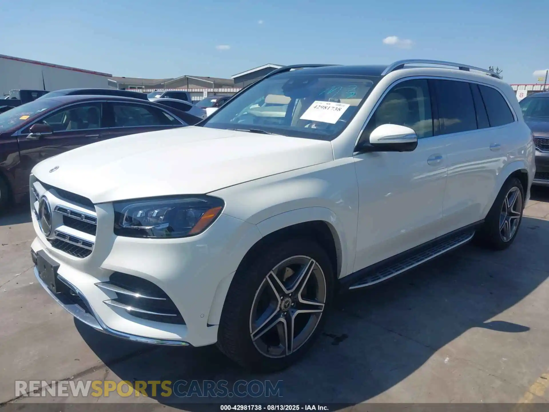 2 Photograph of a damaged car 4JGFF5KE9NA647587 MERCEDES-BENZ GLS 450 2022