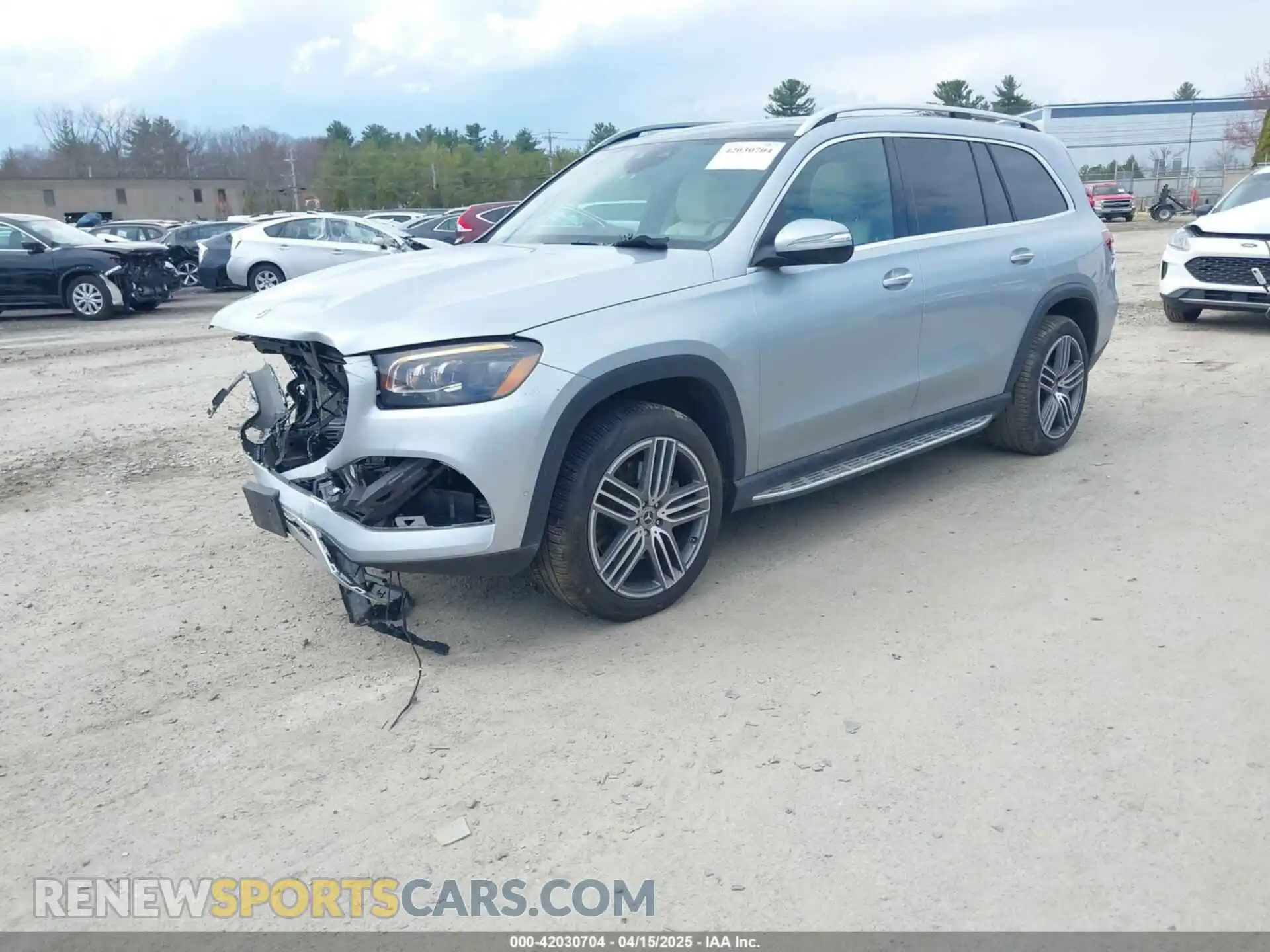 2 Photograph of a damaged car 4JGFF5KE0PA953645 MERCEDES-BENZ GLS 450 2023