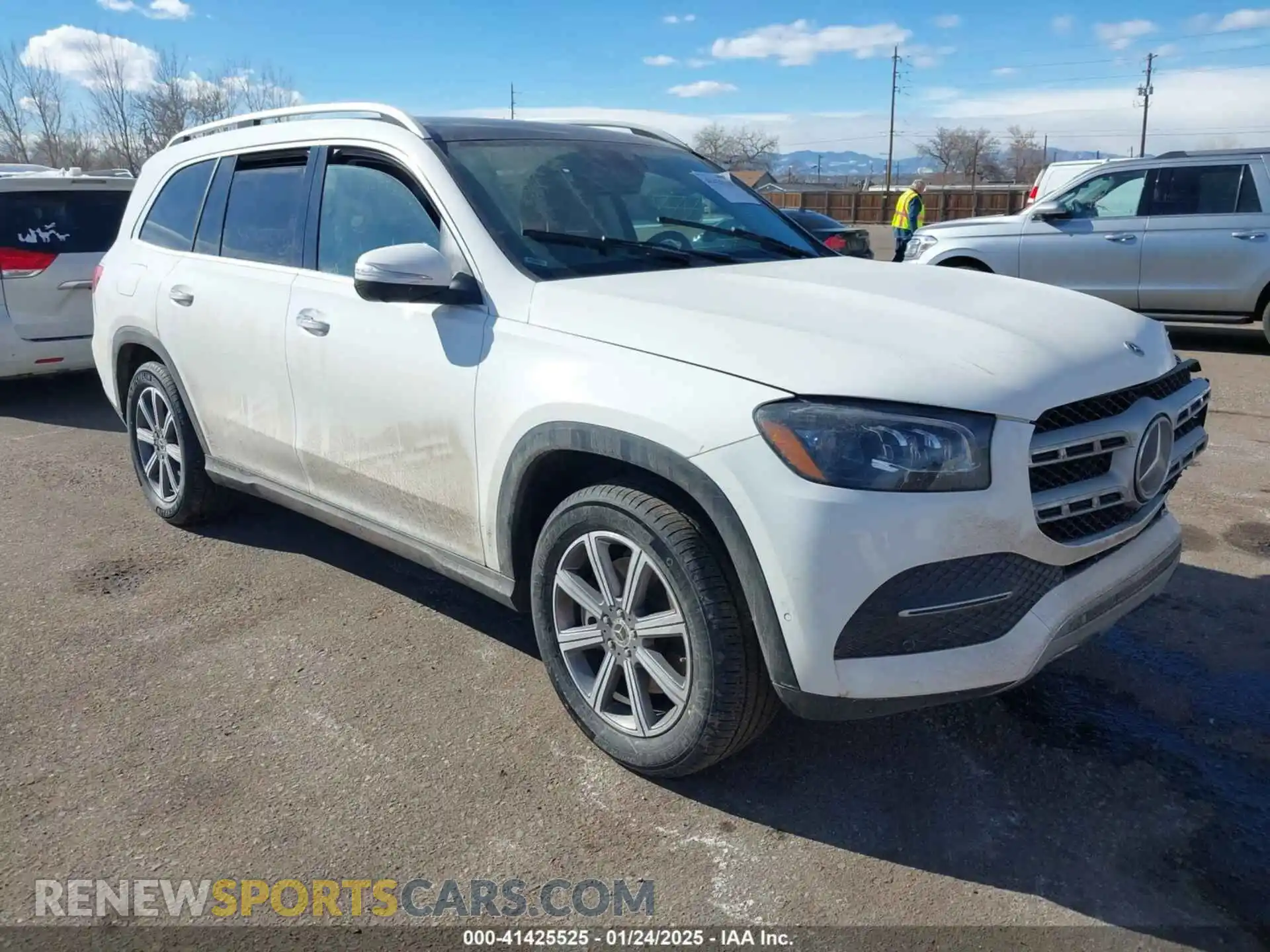 1 Photograph of a damaged car 4JGFF5KE3PB024673 MERCEDES-BENZ GLS 450 2023