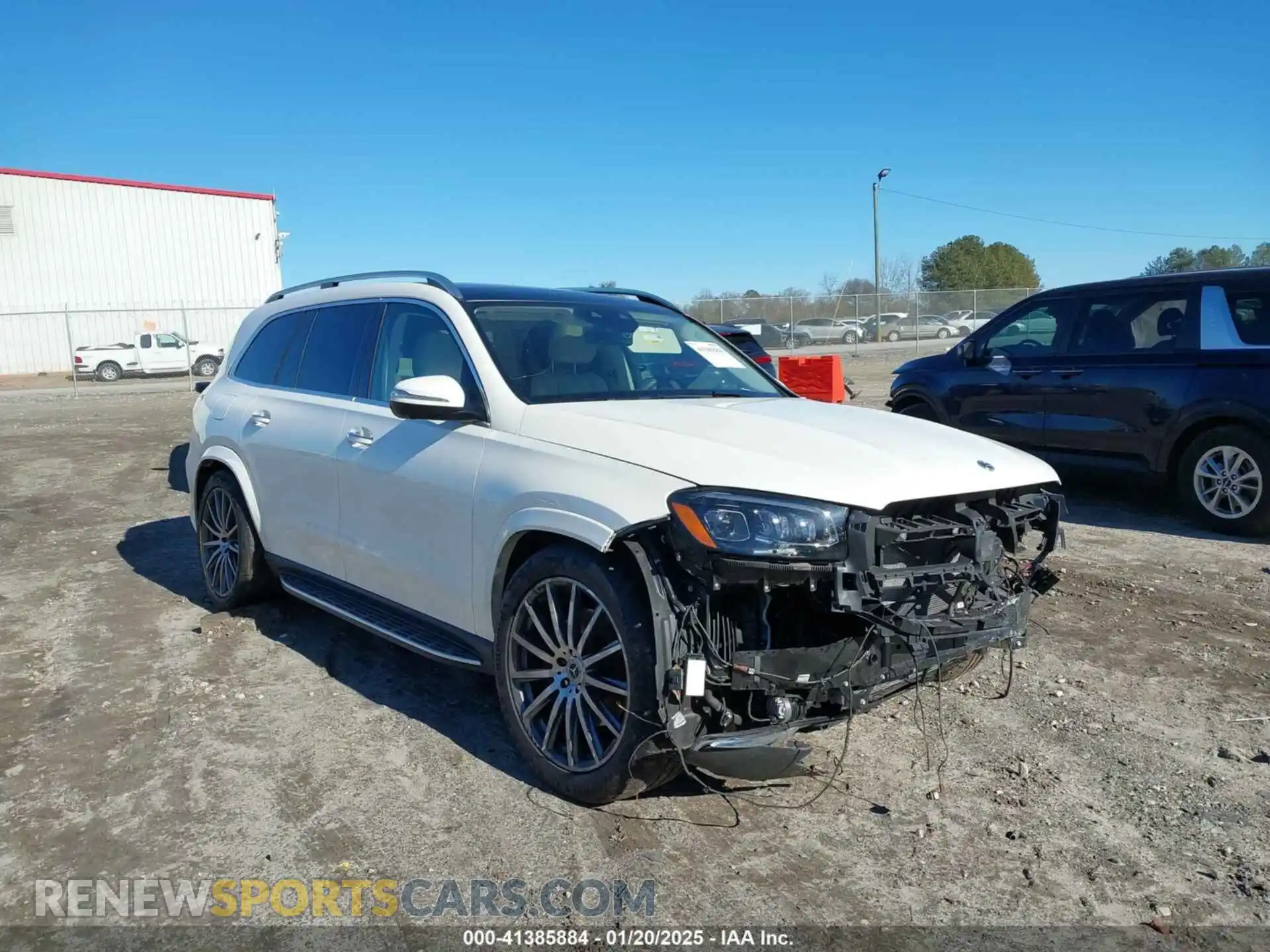 1 Photograph of a damaged car 4JGFF5KE7PA919217 MERCEDES-BENZ GLS 450 2023