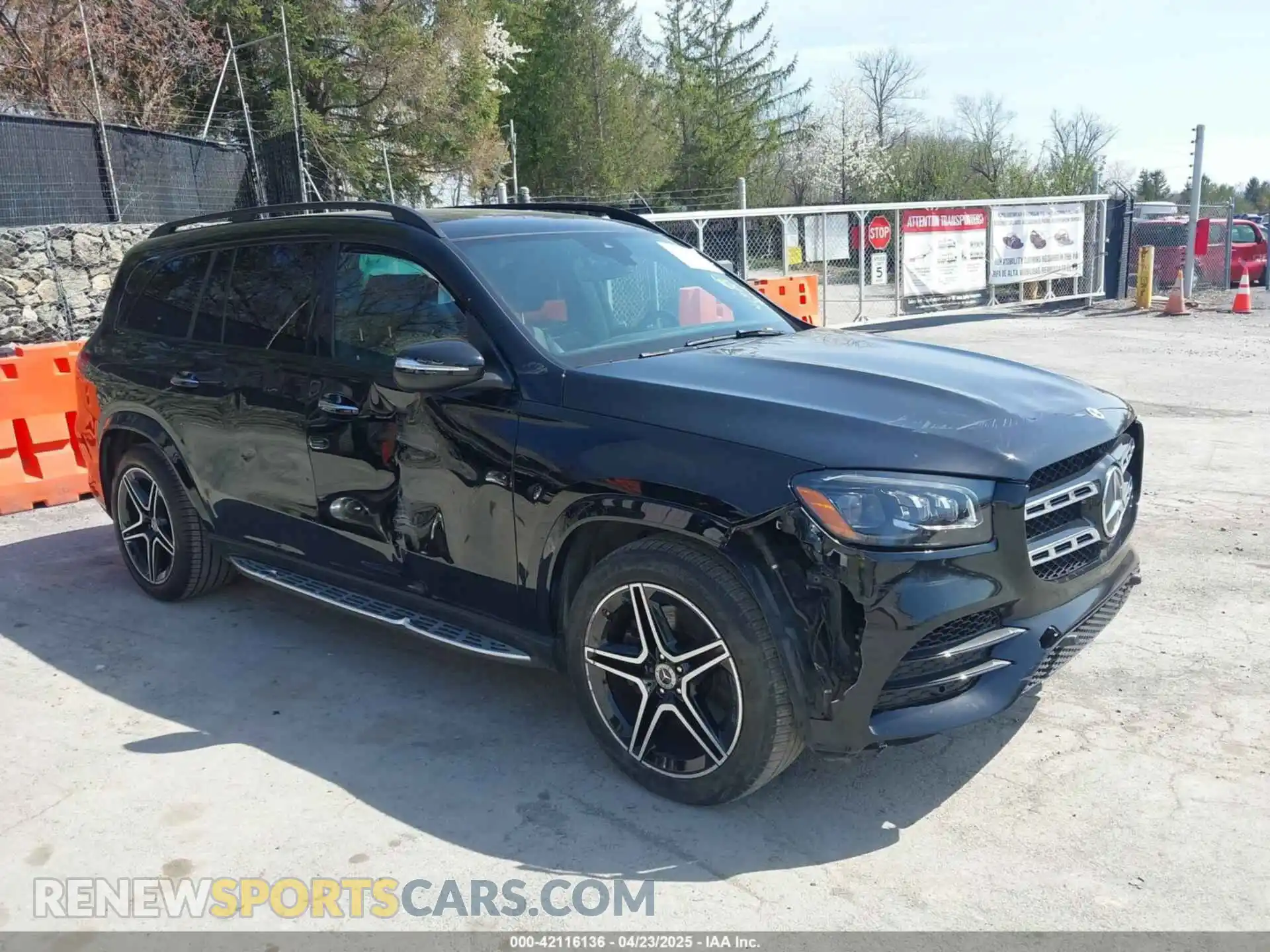 1 Photograph of a damaged car 4JGFF5KE8PA879956 MERCEDES-BENZ GLS 450 2023
