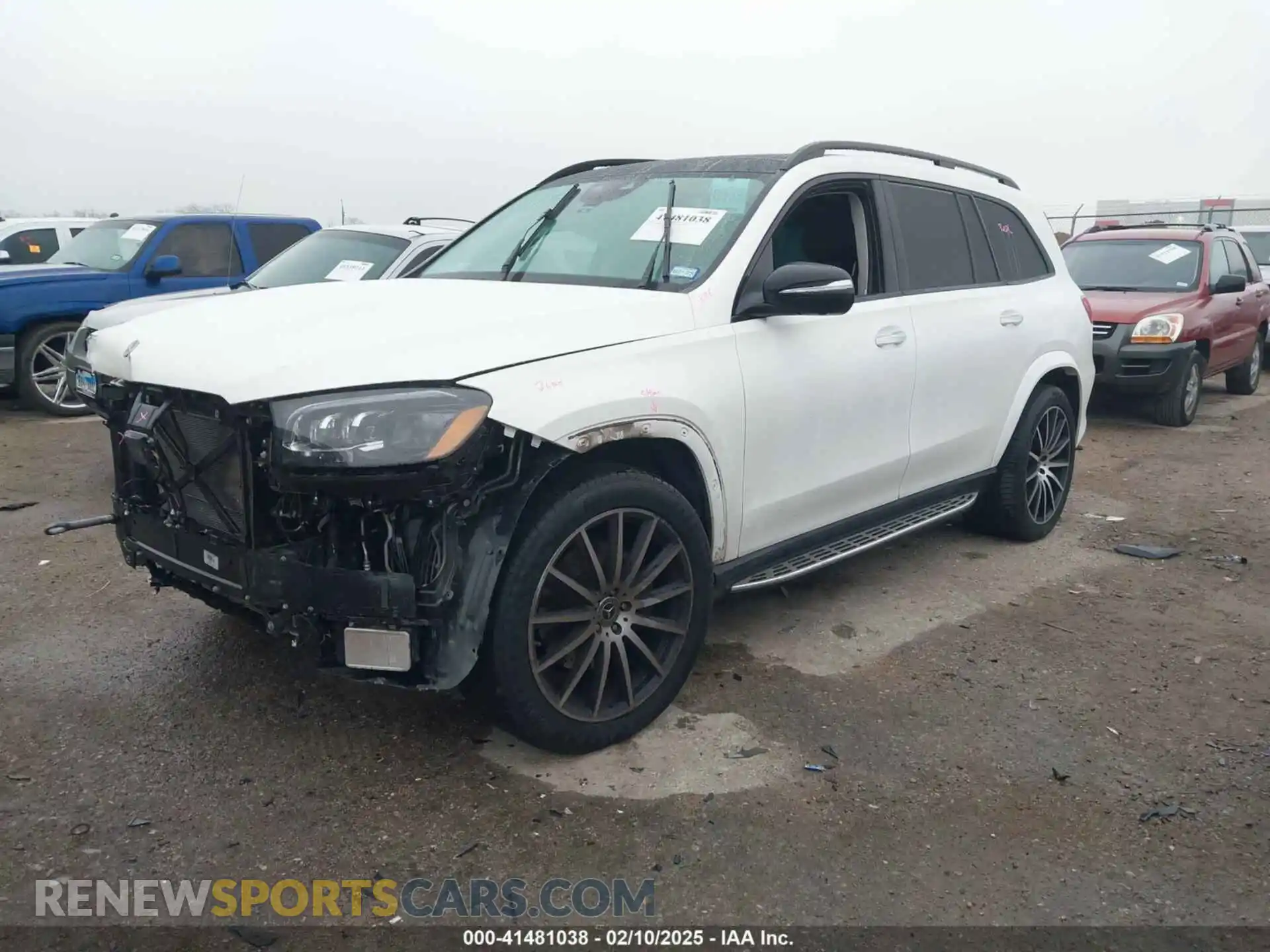 2 Photograph of a damaged car 4JGFF5KE8PA947947 MERCEDES-BENZ GLS 450 2023