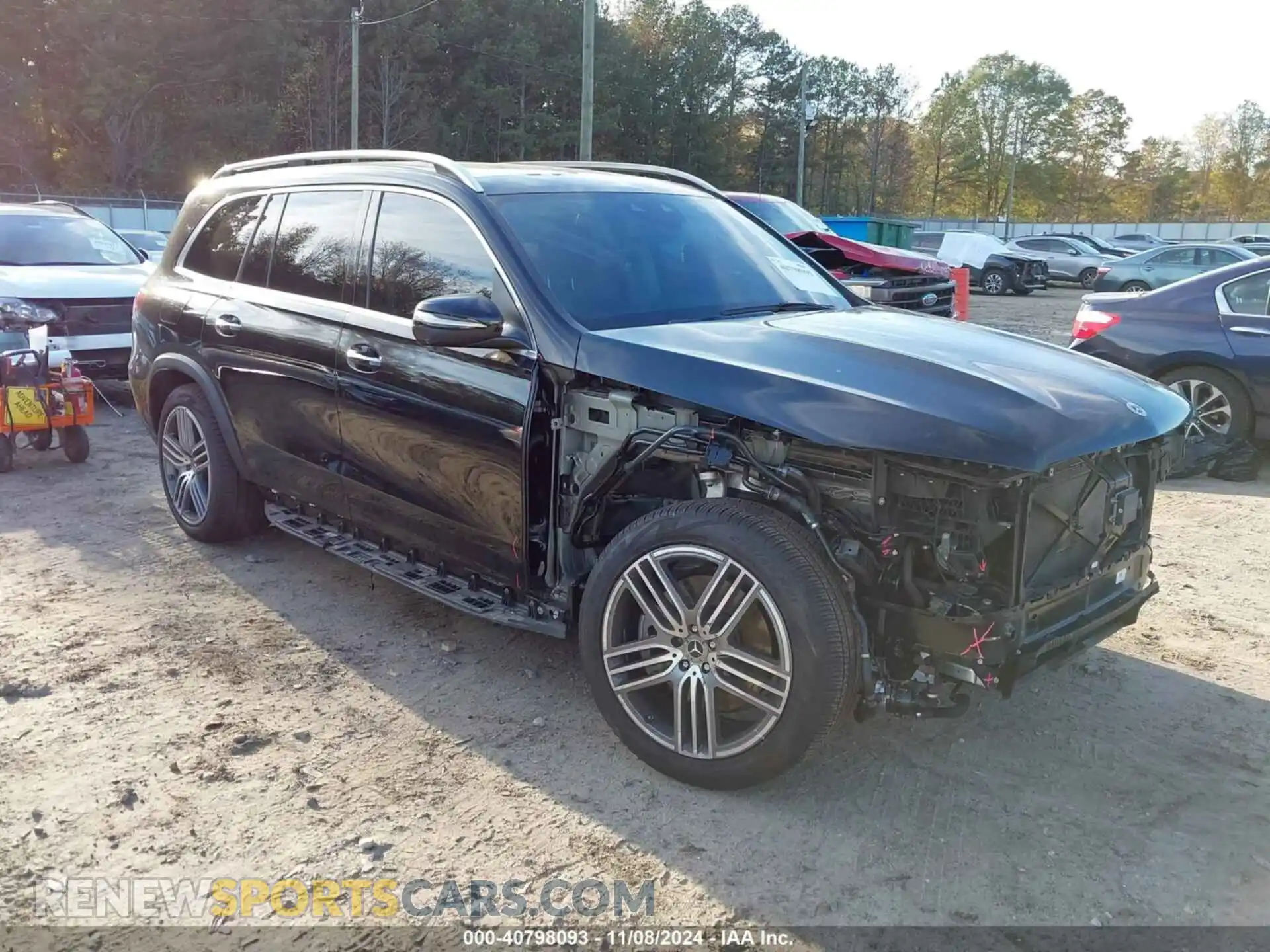 1 Photograph of a damaged car 4JGFF5KE2RB132110 MERCEDES-BENZ GLS 450 2024
