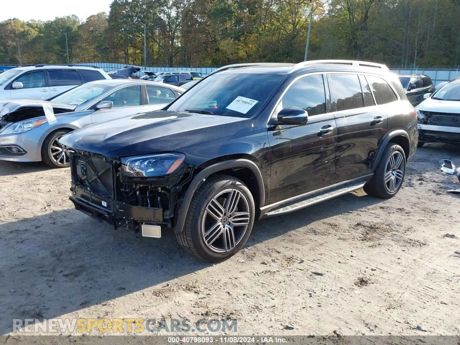 2 Photograph of a damaged car 4JGFF5KE2RB132110 MERCEDES-BENZ GLS 450 2024