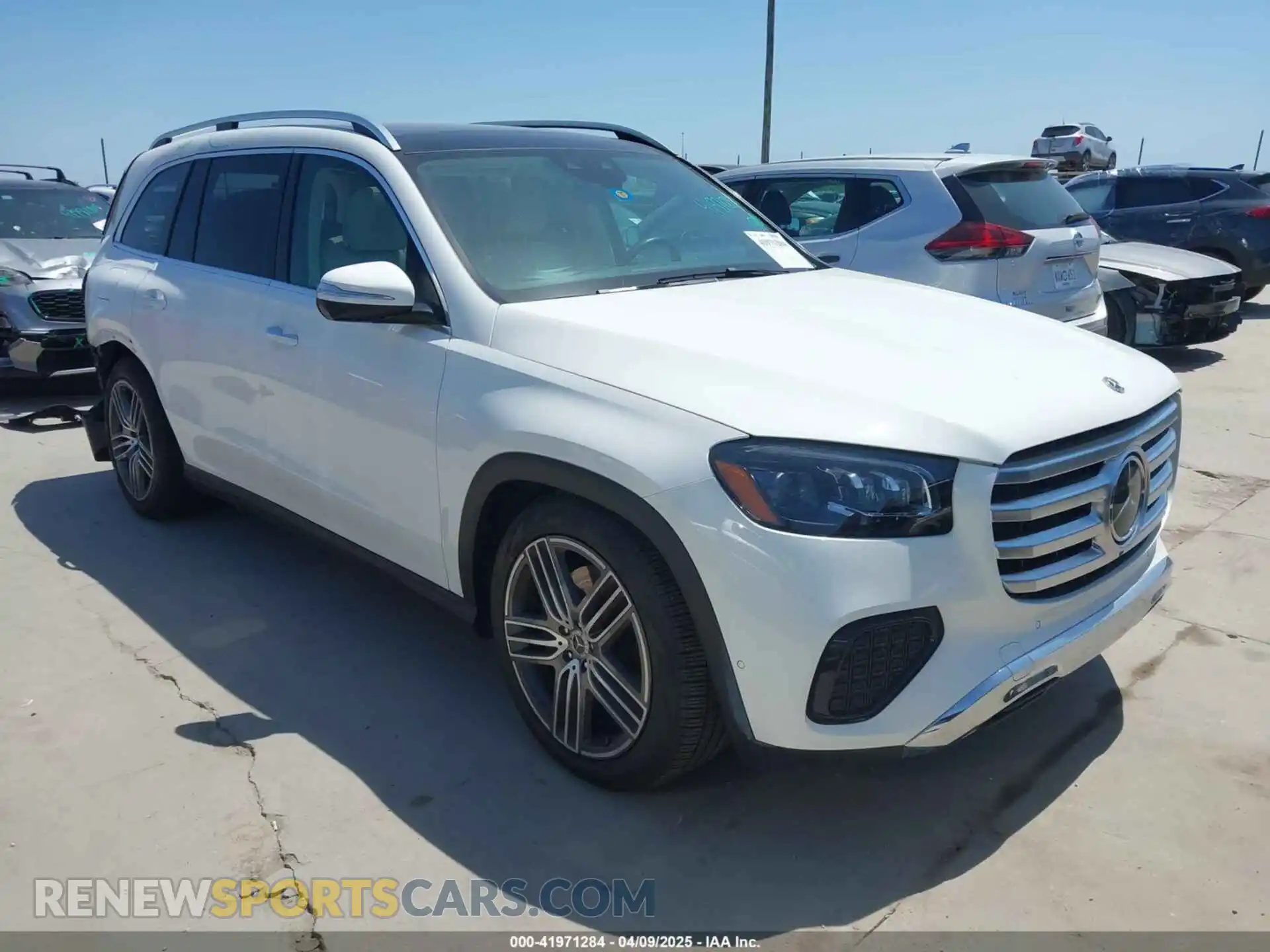 1 Photograph of a damaged car 4JGFF5KE2RB133841 MERCEDES-BENZ GLS 450 2024