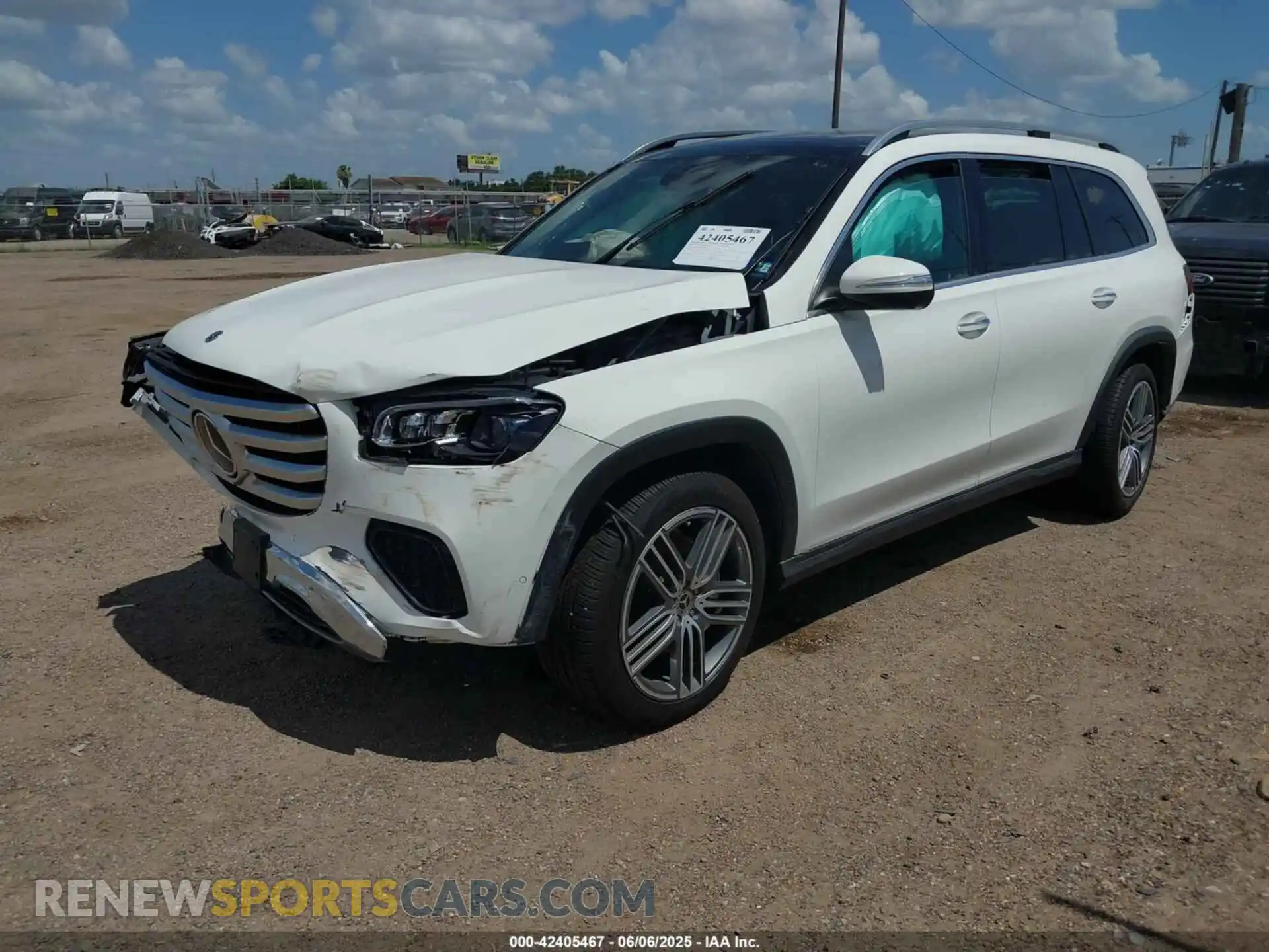 2 Photograph of a damaged car 4JGFF5KE3RB187746 MERCEDES-BENZ GLS 450 2024
