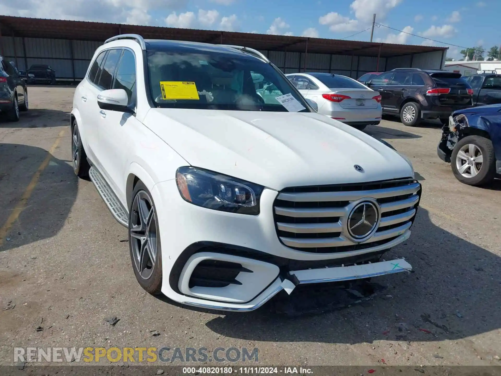 1 Photograph of a damaged car 4JGFF5KE7RB049711 MERCEDES-BENZ GLS 450 2024