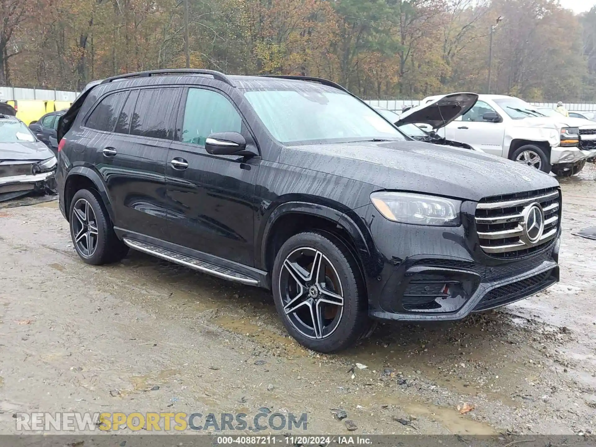 1 Photograph of a damaged car 4JGFF5KEXRB085487 MERCEDES-BENZ GLS 450 2024