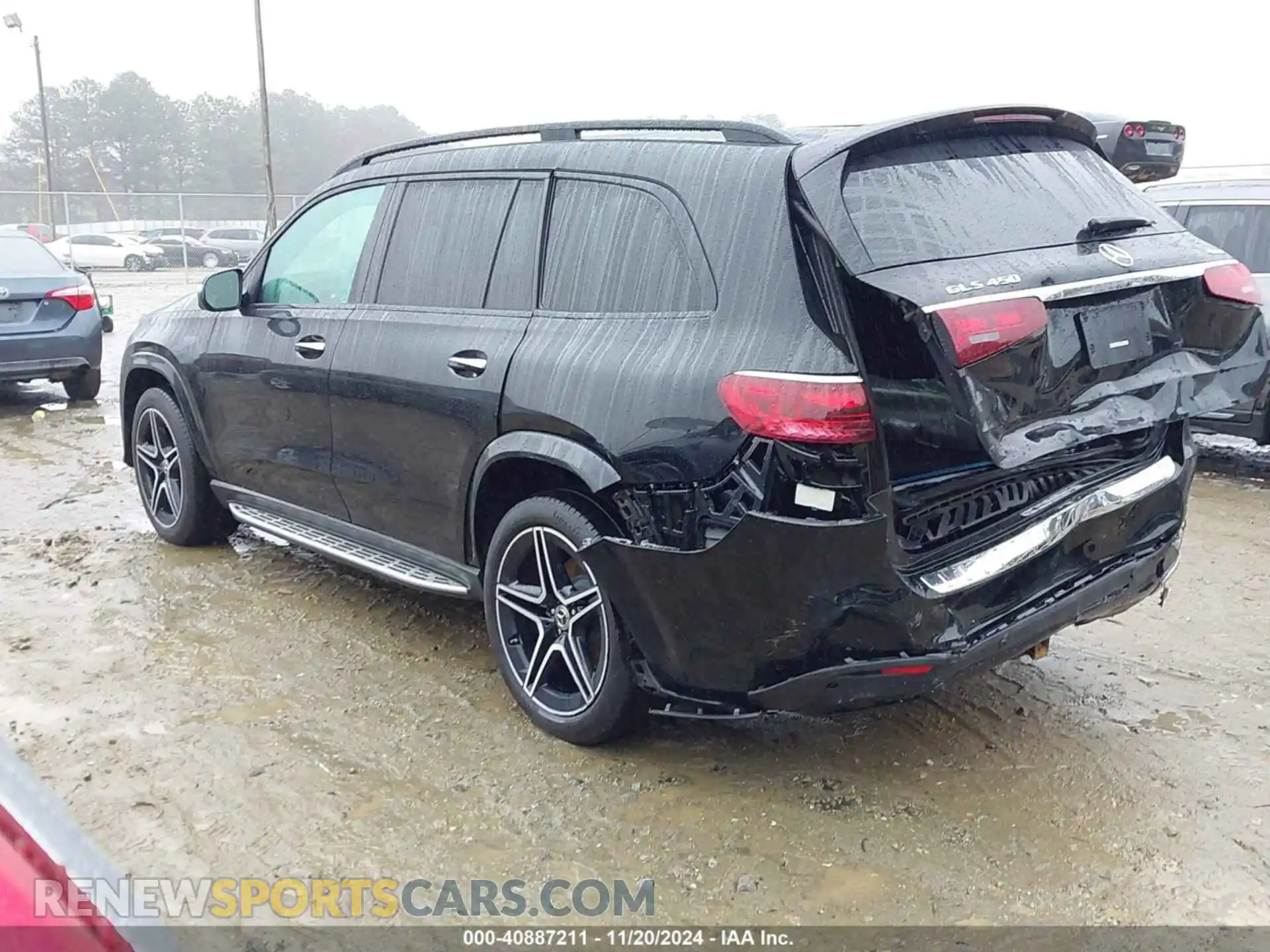 3 Photograph of a damaged car 4JGFF5KEXRB085487 MERCEDES-BENZ GLS 450 2024