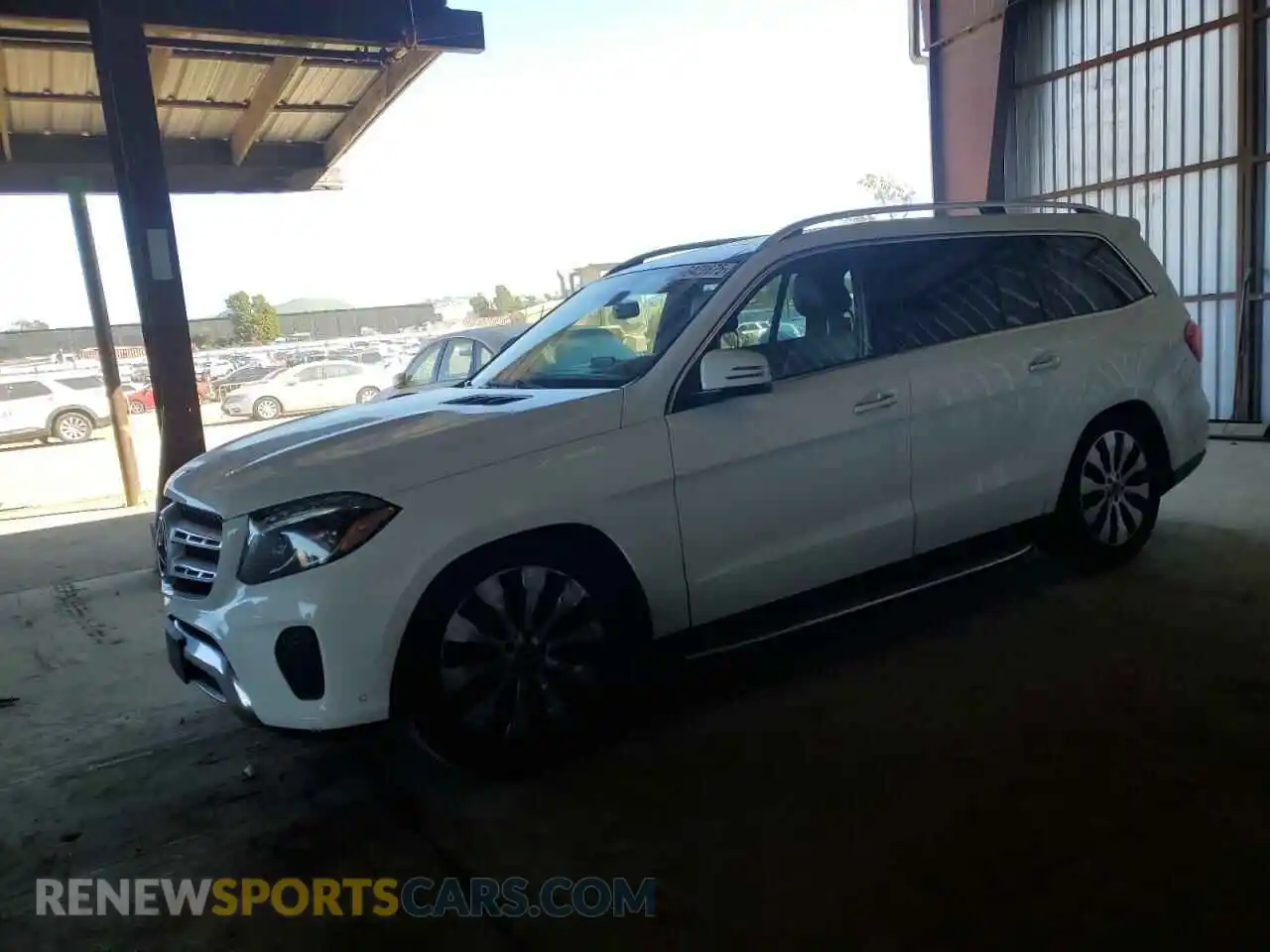 1 Photograph of a damaged car 4JGDF6EE0KB227893 MERCEDES-BENZ GLS-CLASS 2019