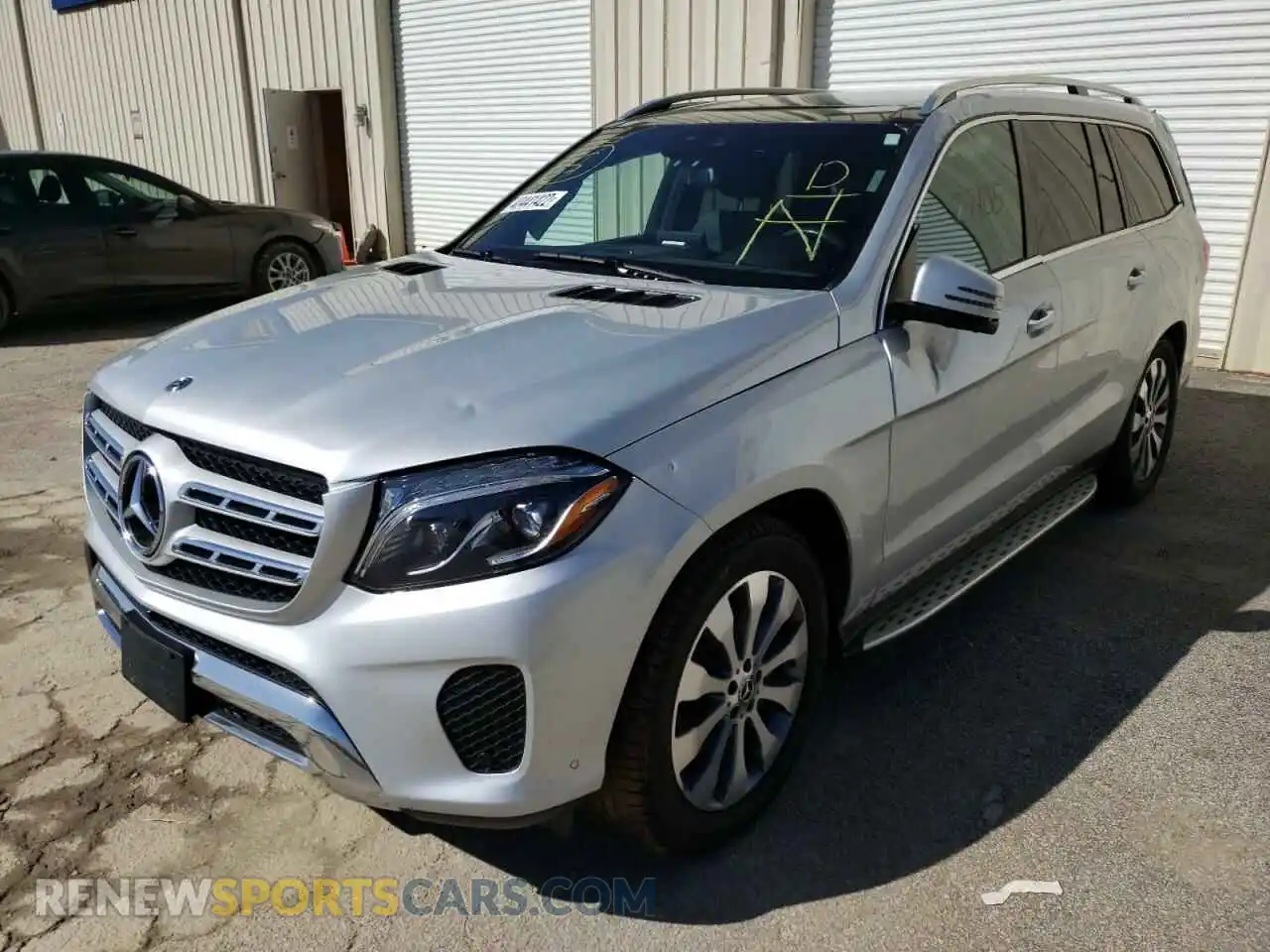 2 Photograph of a damaged car 4JGDF6EE0KB236271 MERCEDES-BENZ GLS-CLASS 2019