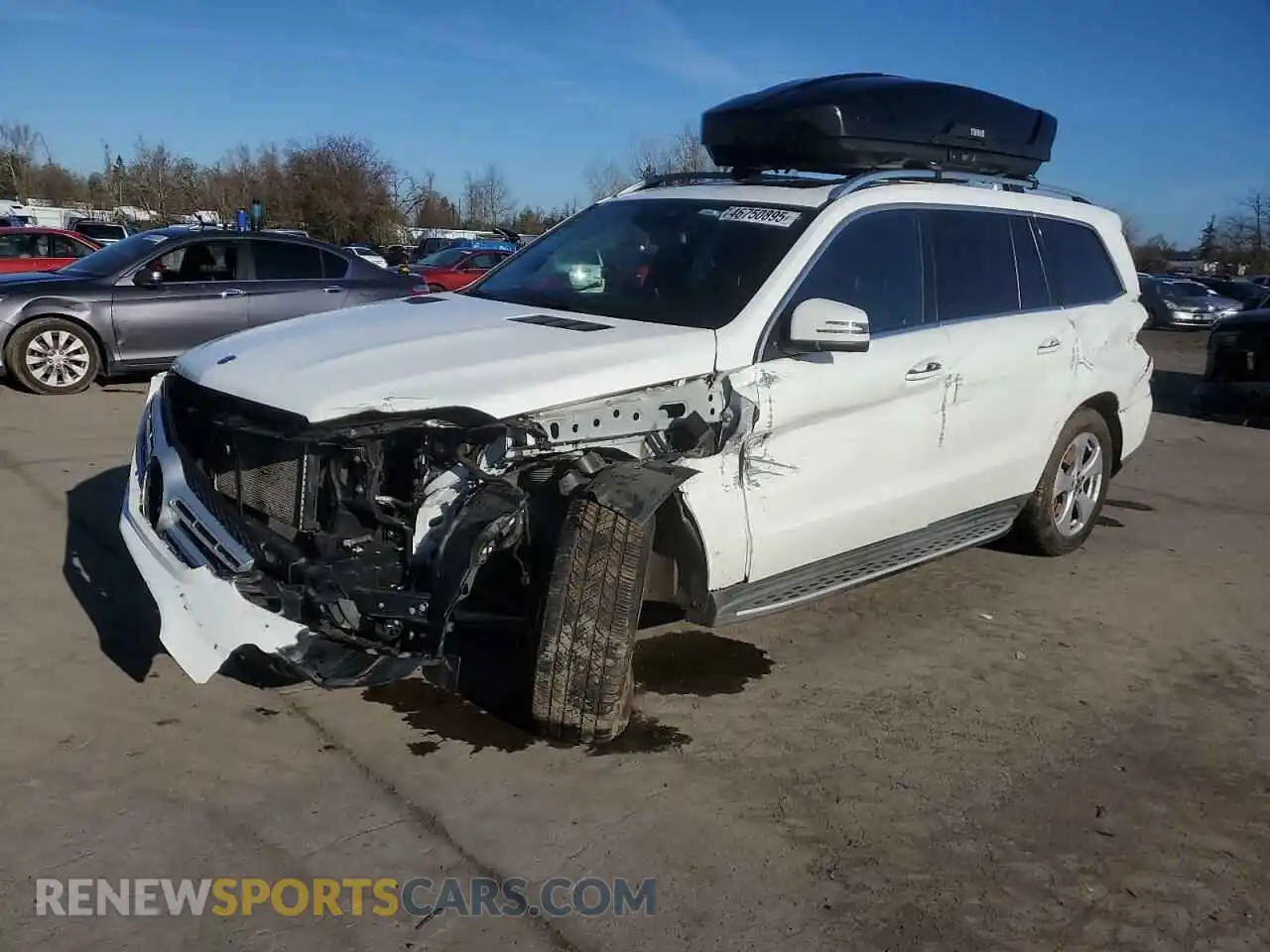1 Фотография поврежденного автомобиля 4JGDF6EE2KB231069 MERCEDES-BENZ GLS-CLASS 2019