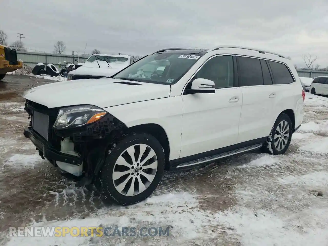 1 Photograph of a damaged car 4JGDF6EE2KB236370 MERCEDES-BENZ GLS-CLASS 2019
