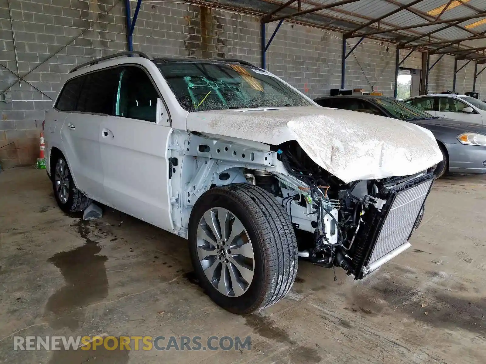 1 Photograph of a damaged car 4JGDF6EE2KB236921 MERCEDES-BENZ GLS-CLASS 2019