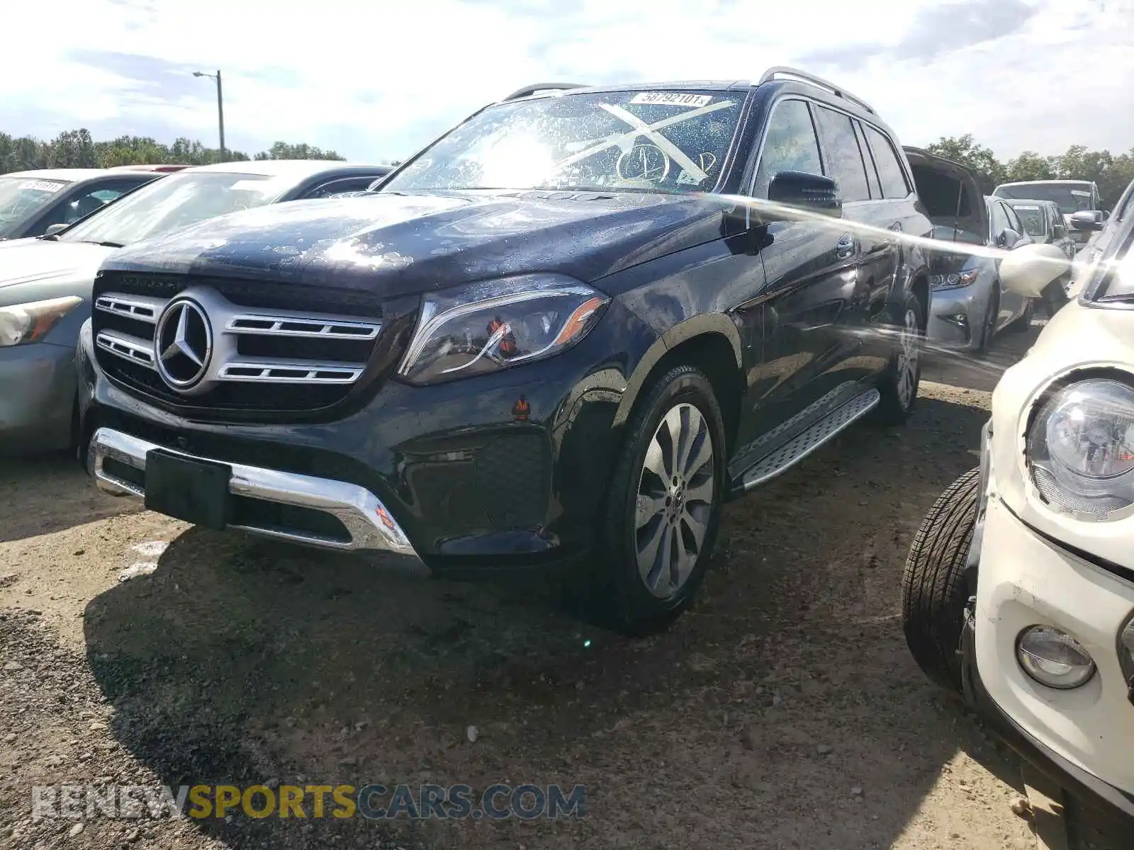 2 Photograph of a damaged car 4JGDF6EE3KB229783 MERCEDES-BENZ GLS-CLASS 2019