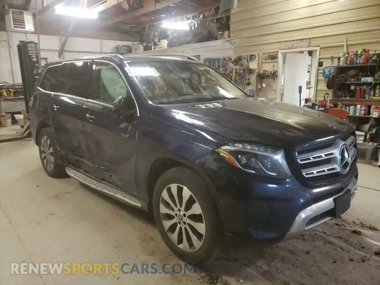 1 Photograph of a damaged car 4JGDF6EE3KB229945 MERCEDES-BENZ GLS-CLASS 2019