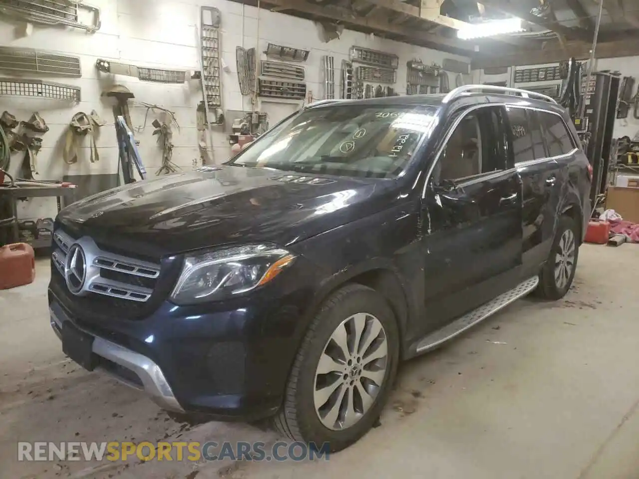 2 Photograph of a damaged car 4JGDF6EE3KB229945 MERCEDES-BENZ GLS-CLASS 2019