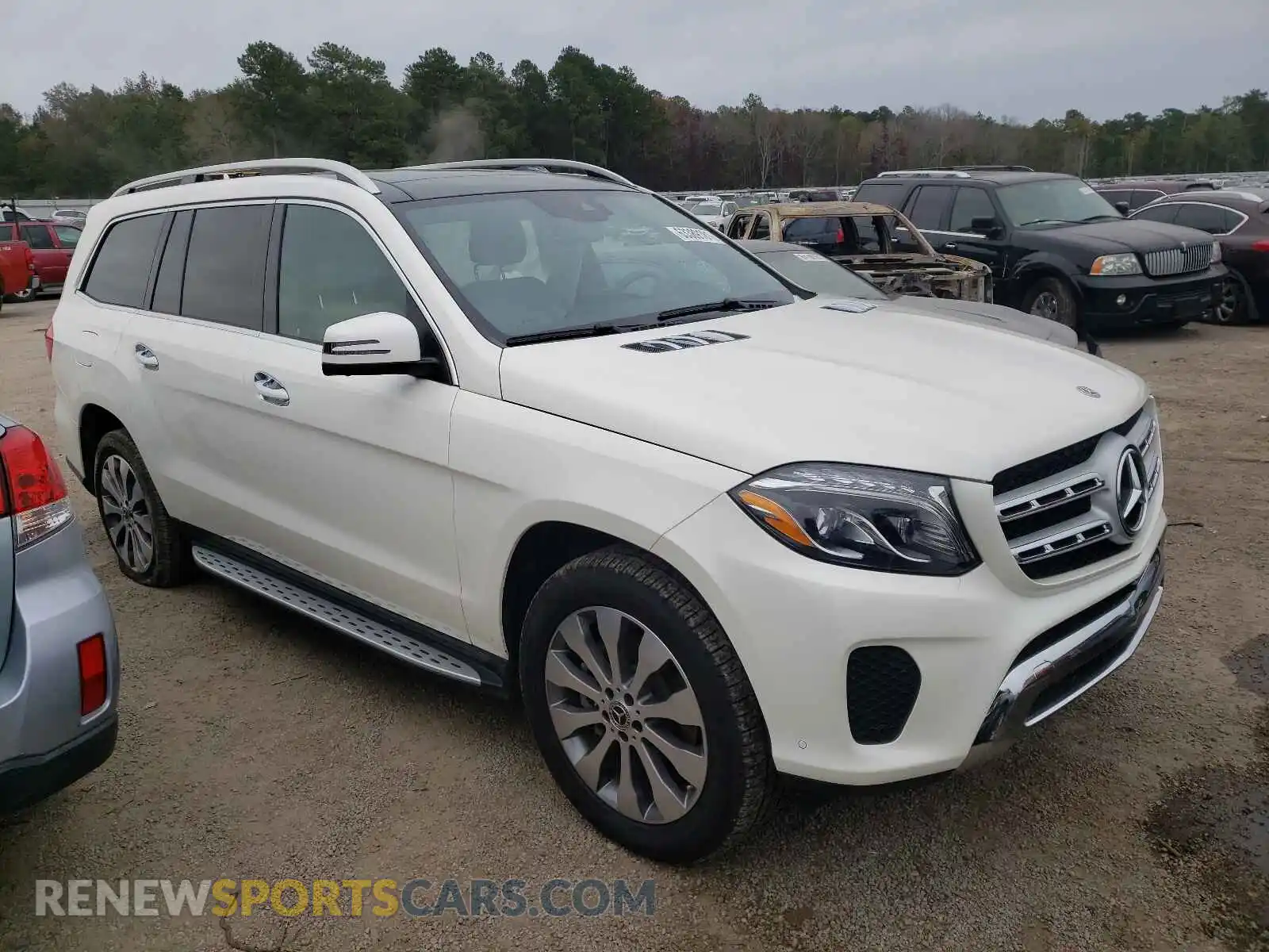 1 Photograph of a damaged car 4JGDF6EE3KB237480 MERCEDES-BENZ GLS-CLASS 2019