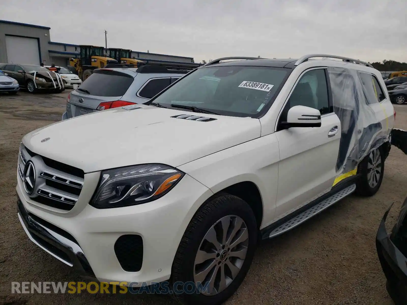 2 Photograph of a damaged car 4JGDF6EE3KB237480 MERCEDES-BENZ GLS-CLASS 2019
