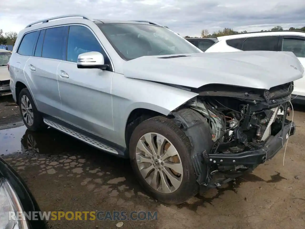 1 Photograph of a damaged car 4JGDF6EE4KB236385 MERCEDES-BENZ GLS-CLASS 2019