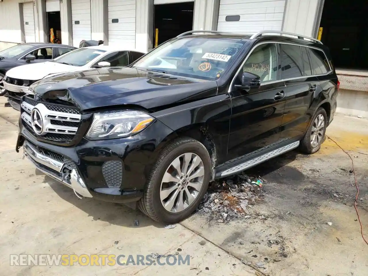 2 Photograph of a damaged car 4JGDF6EE6KB204246 MERCEDES-BENZ GLS-CLASS 2019