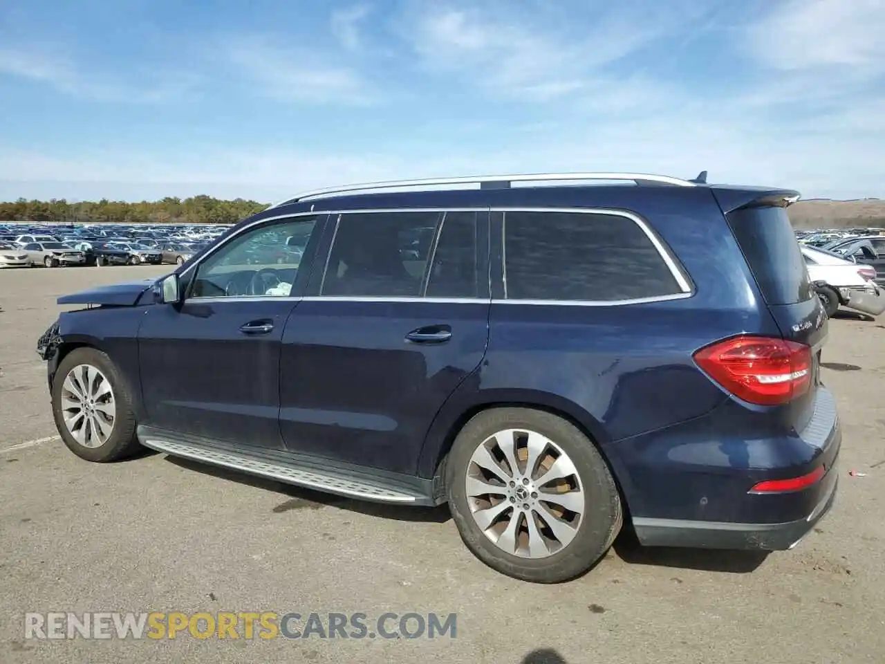 2 fotografías del automóvil dañado 4JGDF6EE7KB220567 MERCEDES-BENZ GLS-CLASS 2019