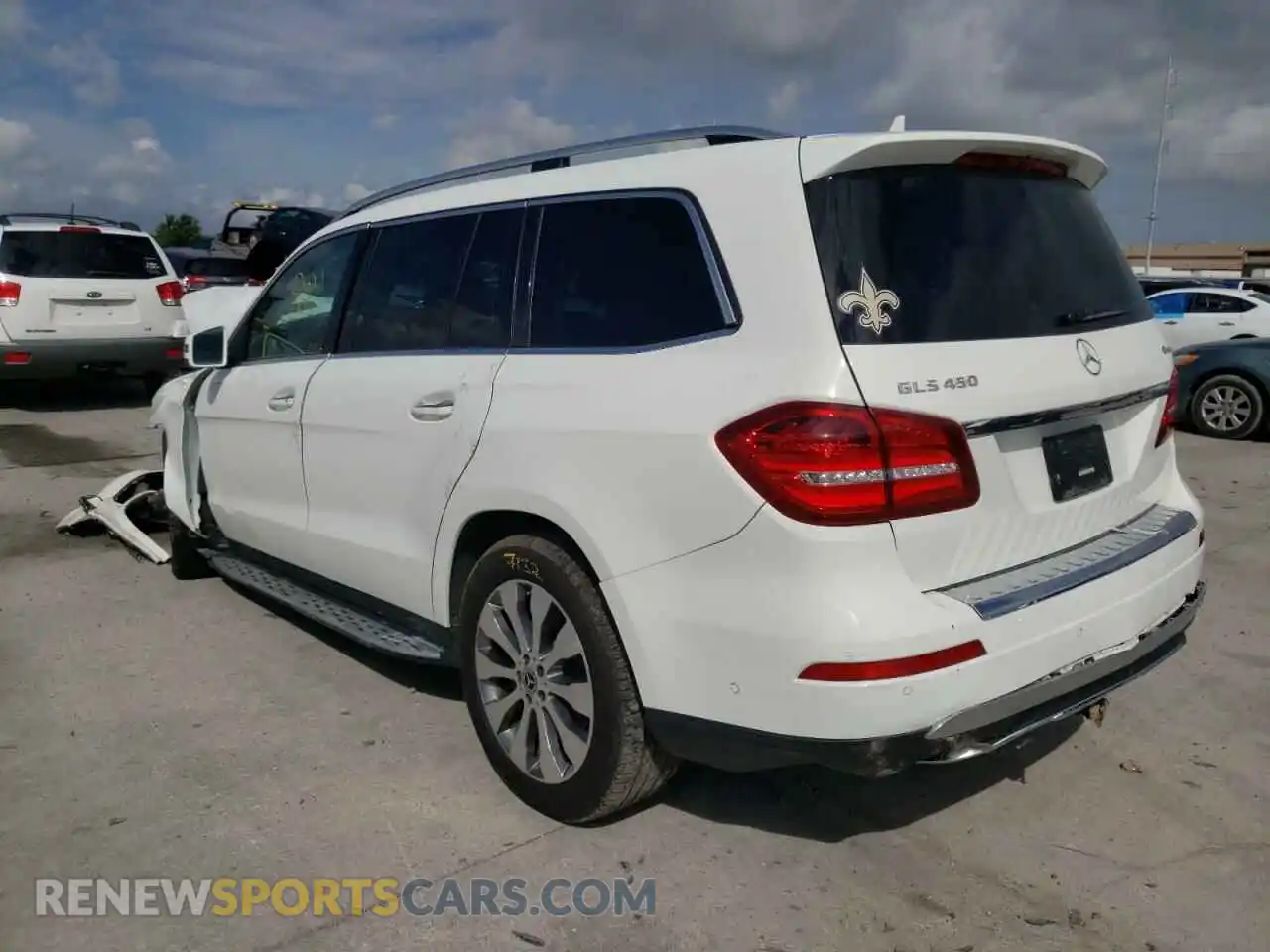 3 Photograph of a damaged car 4JGDF6EE7KB233206 MERCEDES-BENZ GLS-CLASS 2019