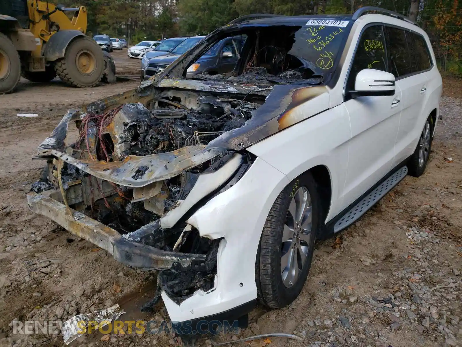 2 Фотография поврежденного автомобиля 4JGDF6EE9KB189368 MERCEDES-BENZ GLS-CLASS 2019