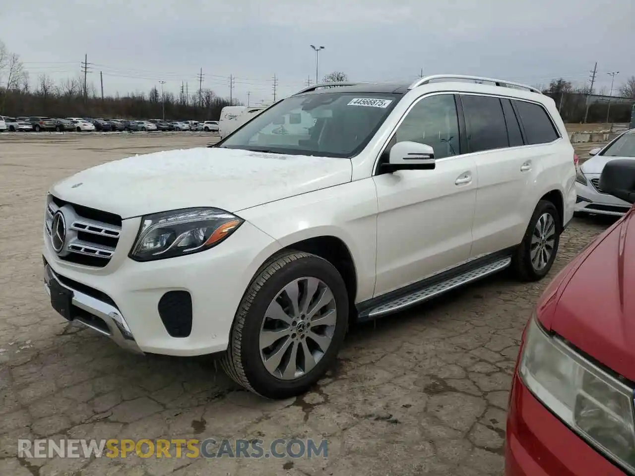 1 Photograph of a damaged car 4JGDF6EE9KB240691 MERCEDES-BENZ GLS-CLASS 2019