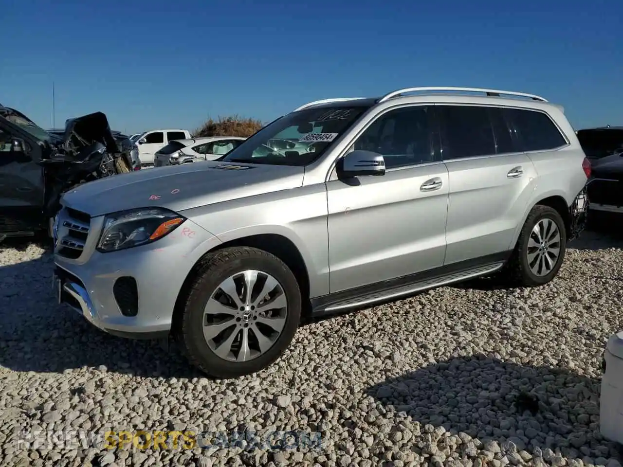 1 fotografías del automóvil dañado 4JGDF6EEXKB209675 MERCEDES-BENZ GLS-CLASS 2019