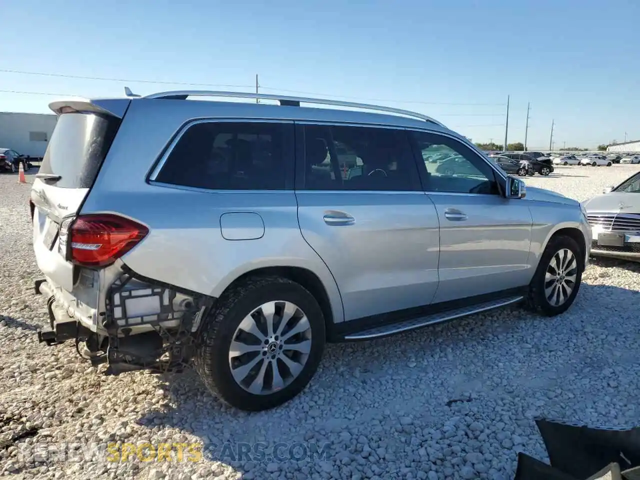 3 fotografías del automóvil dañado 4JGDF6EEXKB209675 MERCEDES-BENZ GLS-CLASS 2019