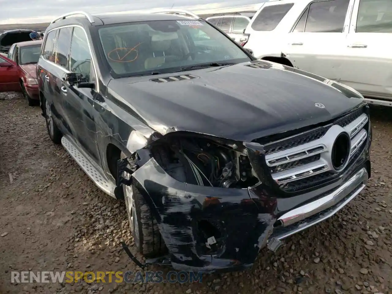 1 fotografías del automóvil dañado 4JGDF6EEXKB236875 MERCEDES-BENZ GLS-CLASS 2019