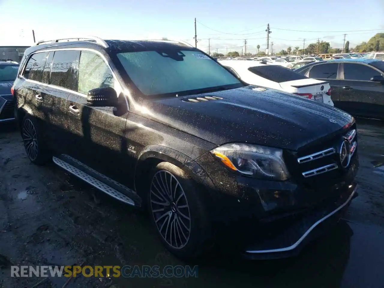 1 Photograph of a damaged car 4JGDF7FE2KB209433 MERCEDES-BENZ GLS-CLASS 2019