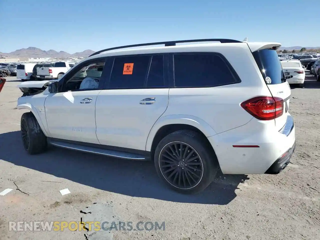 2 Photograph of a damaged car 4JGDF7FE4KB190481 MERCEDES-BENZ GLS-CLASS 2019