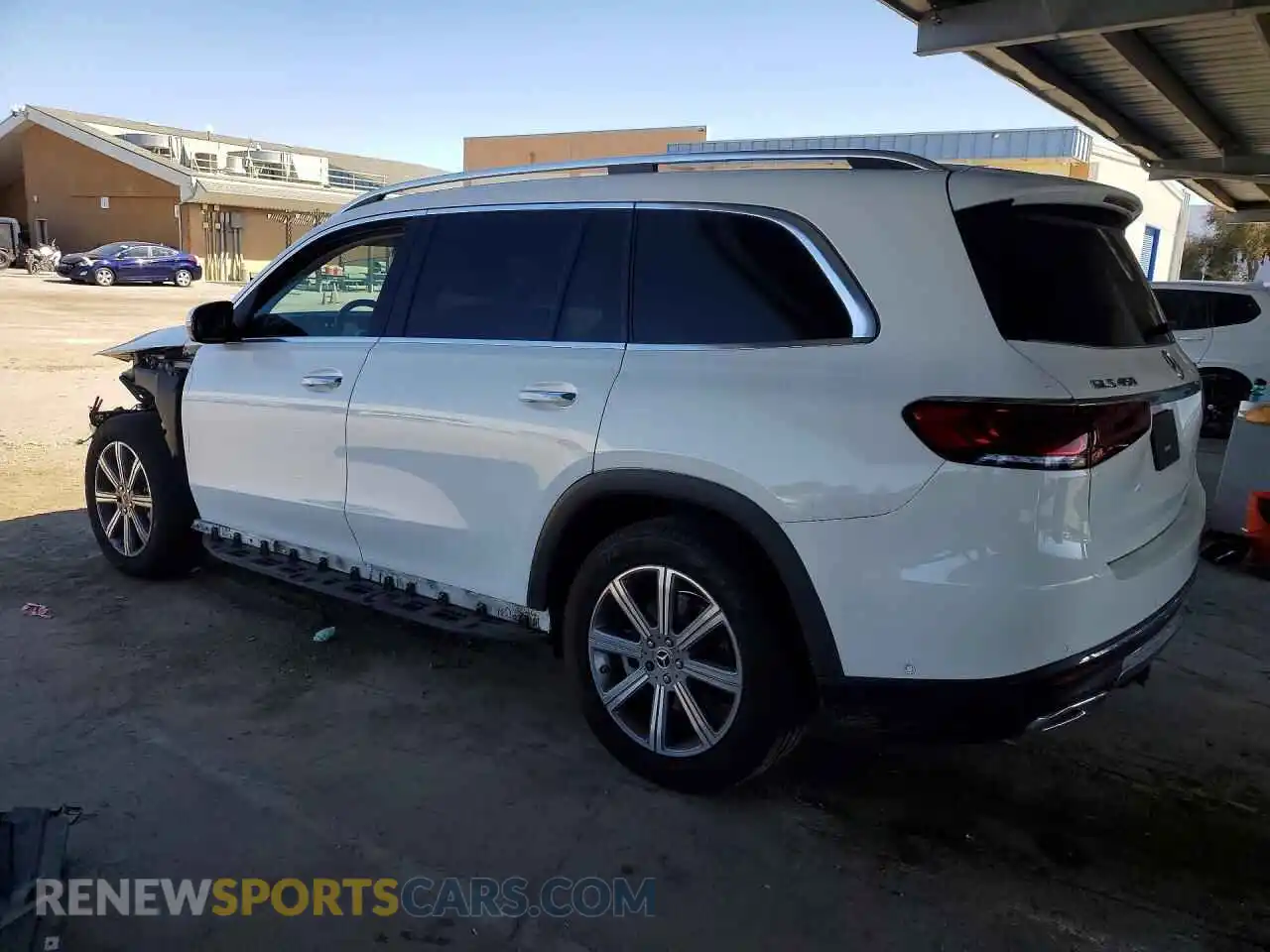 2 fotografías del automóvil dañado 4JGFF5KE7MA459357 MERCEDES-BENZ GLS-CLASS 2021
