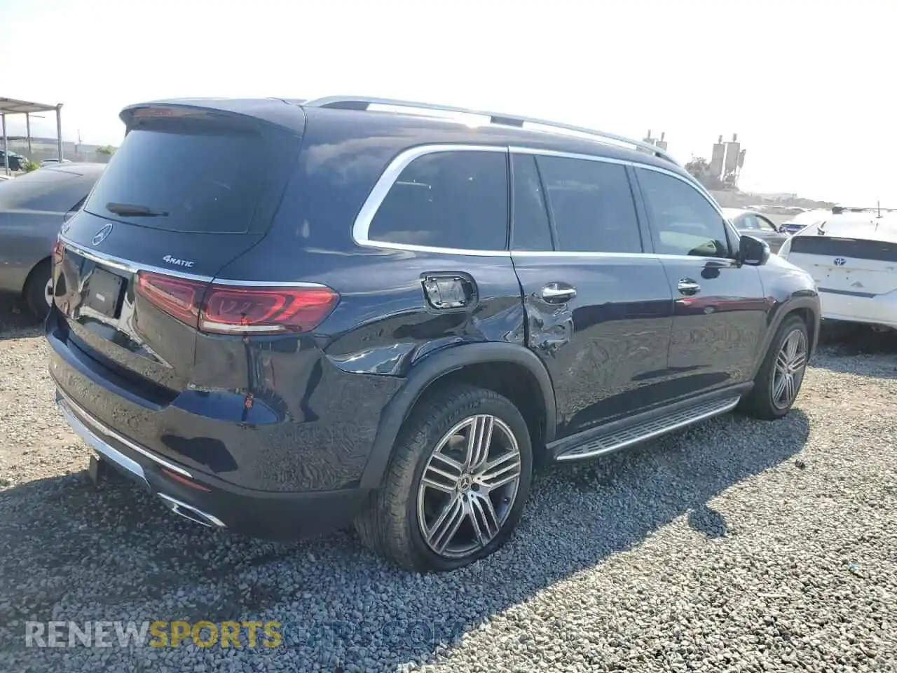 3 Photograph of a damaged car 4JGFF5KEXMA547304 MERCEDES-BENZ GLS-CLASS 2021