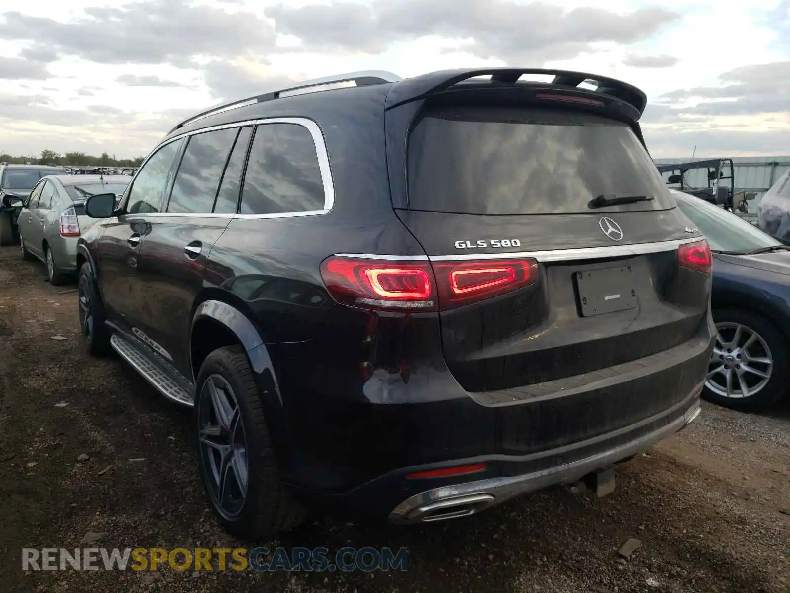 3 Photograph of a damaged car 4JGFF8GEXMA435421 MERCEDES-BENZ GLS-CLASS 2021
