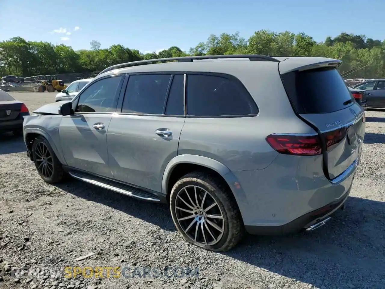 2 Photograph of a damaged car 4JGFF5KE9SB365827 MERCEDES-BENZ GLS-CLASS 2025