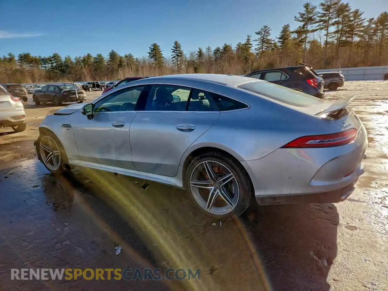 2 Photograph of a damaged car W1K7X5KB0MA036055 MERCEDES-BENZ GT-CLASS 2021